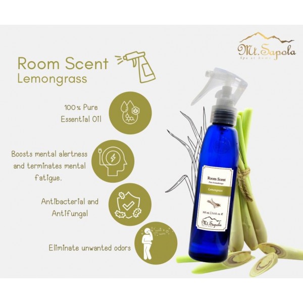 Room Scent, Lemongrass, 165ml.